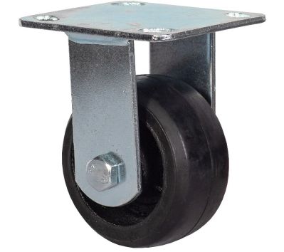 Колесо большегрузное неповоротное обрезиненное