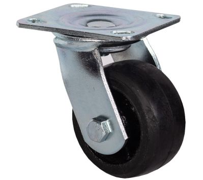 Колесо большегрузное поворотное обрезиненное