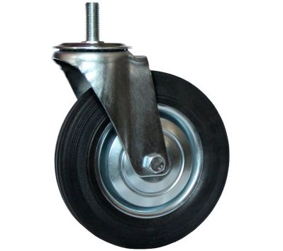 Колесо промышленное поворотное с болтом