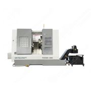 Горизонтальный токарный станок MetalCraft с ЧПУ ТСК60-500 с люнетом (ТСК60-500.F15/18,5.A2-8.12К.254T.L)