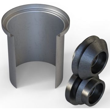 Ролики для отбортовки с упором (Зиг машина RM-RME 140x1|160x1)