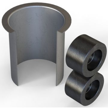 Ролики гладкие ББ (Зиг-машина RM-RME 250x3|300x2|600x2)